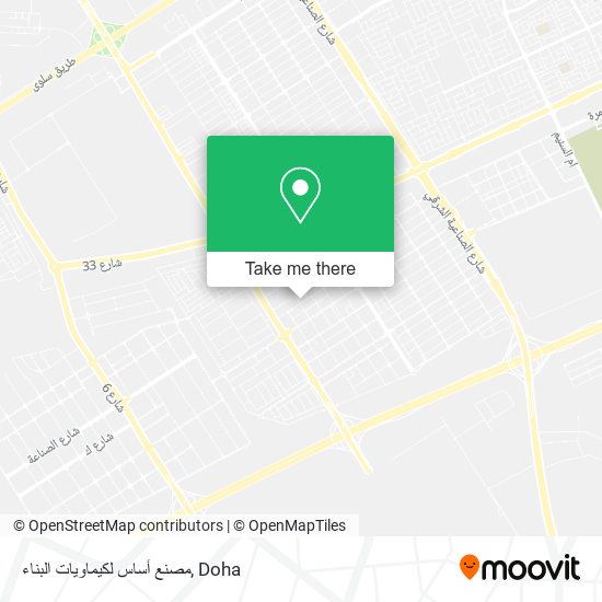 مصنع أساس لكيماويات البناء map