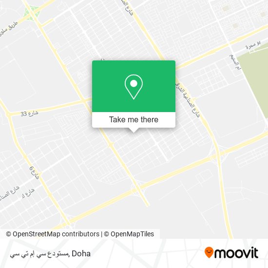 مستودع سي إم تي سي map