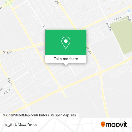 محطة نقل أفيردا map