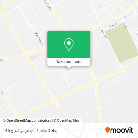 متجر ان آي جي بي شارع 45 map