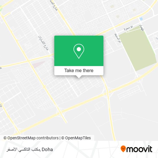 مكتب التاكسي الأصفر map