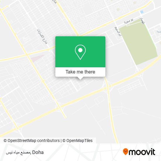مصنع مياه نيس map