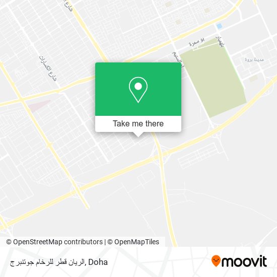 الريان قطر للرخام جوتنبرج map