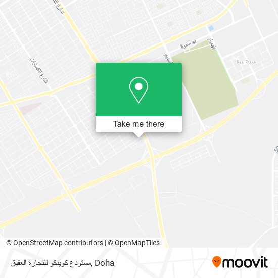 مستودع كوينكو للتجارة العقيق map