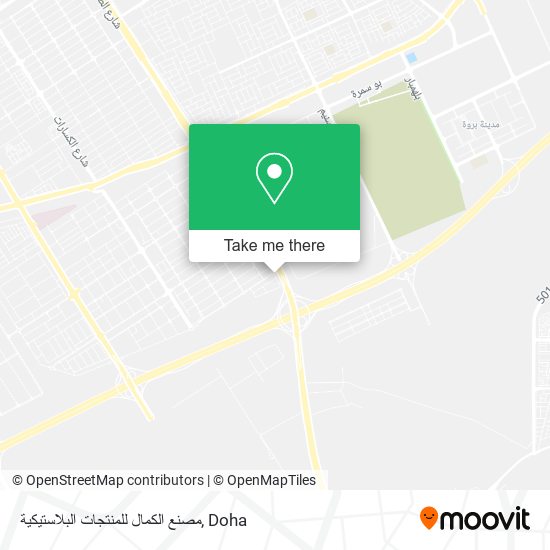 مصنع الكمال للمنتجات البلاستيكية map