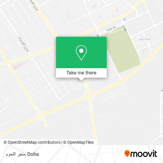 متجر اللحوم map