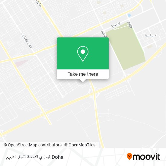 ليوزي الدوحة للتجارة ذ.م.م map