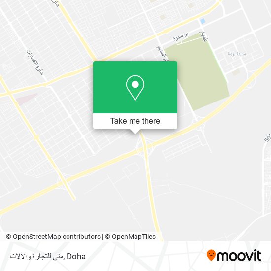 منى للتجارة والآلات map