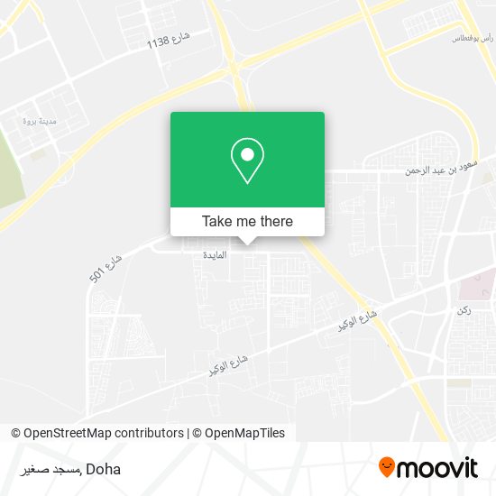 مسجد صغير map