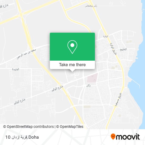قرية إزدان 10 map