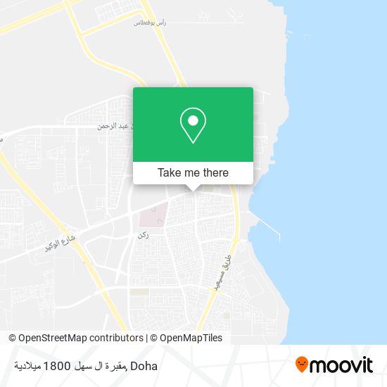 مقبرة ال سهل 1800 ميلادية map