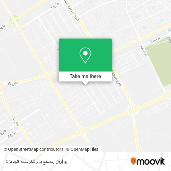 مصنع بوم للخرسانة الجاهزة map