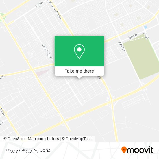 مشاريع المانع روتانا map
