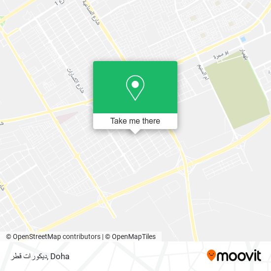 ديكورات قطر map