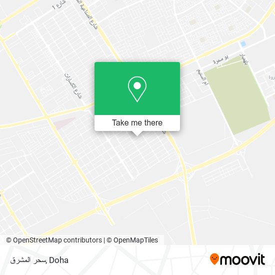 سحر المشرق map