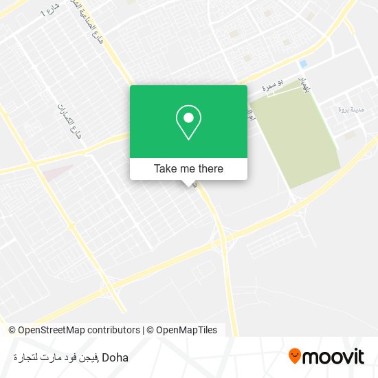 فيجن فود مارت لتجارة map