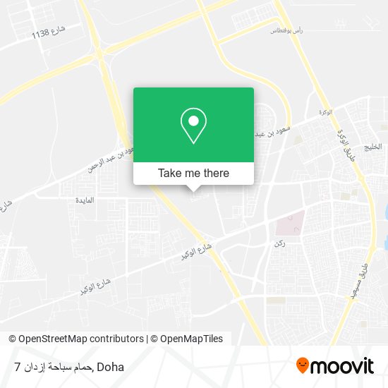 حمام سباحة إزدان 7 map