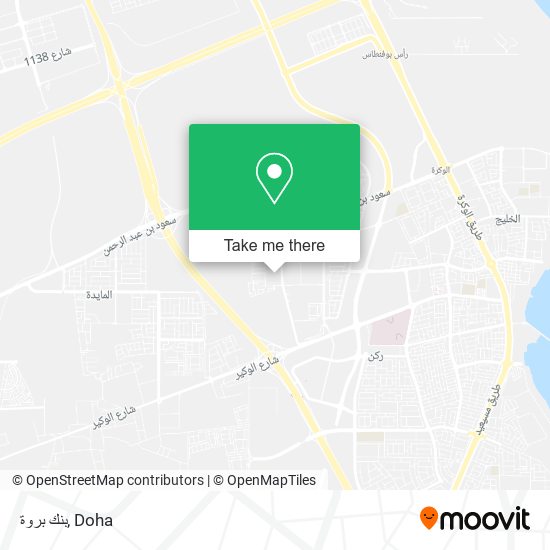 بنك بروة map