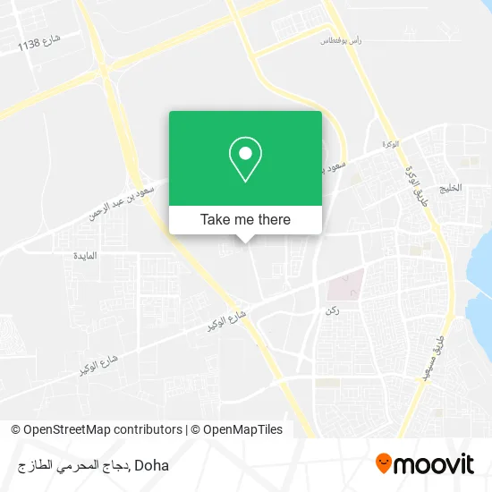 دجاج المحرمي الطازج map