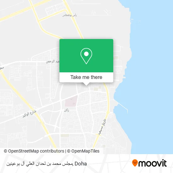 مجلس محمد بن لحدان العلي آل بوعينين map