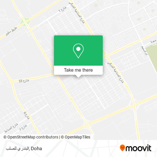 البندري للصلب map