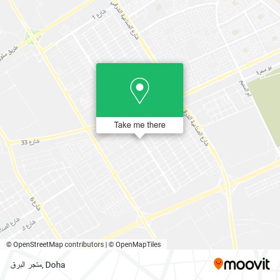 متجر البرق map