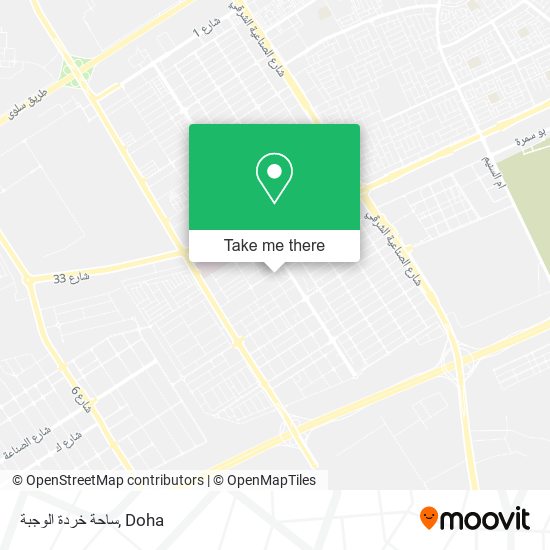 ساحة خردة الوجبة map