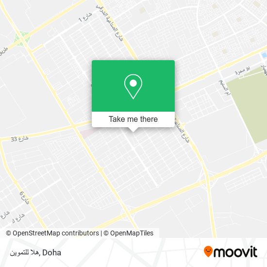 هلا للتموين map