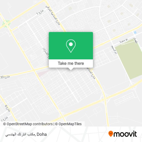 مكتب انترتك الهندسي map