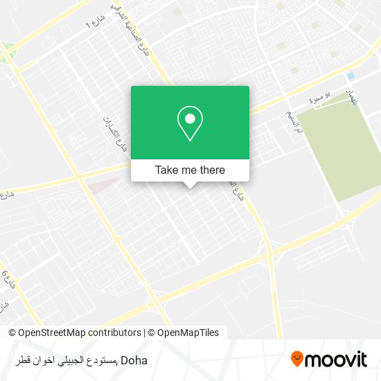 مستودع الجبيلي اخوان قطر map
