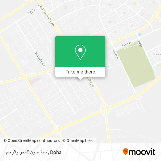 لمسة الفنون للحجر والرخام map