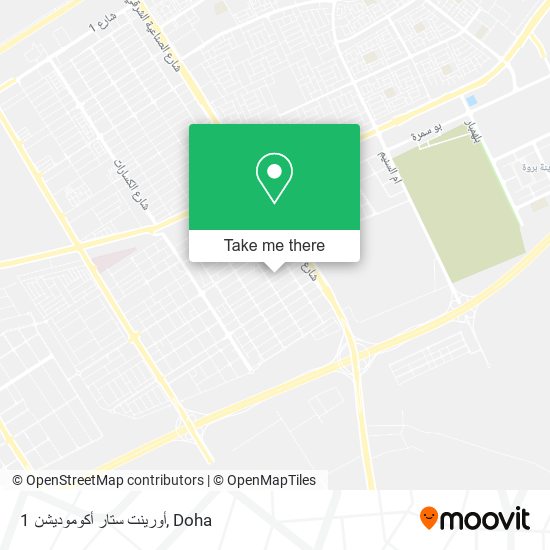 أورينت ستار أكوموديشن 1 map