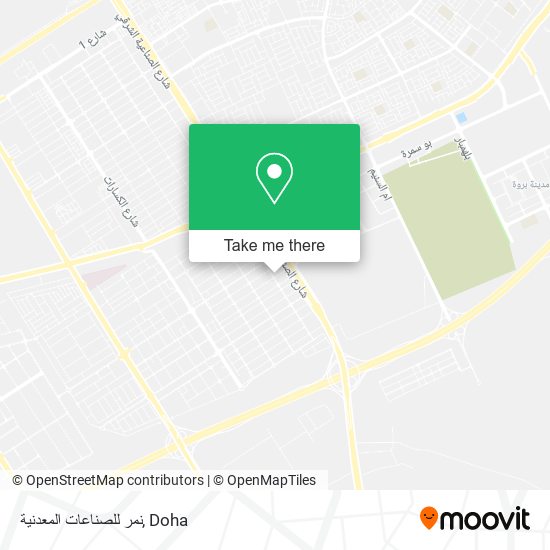 نمر للصناعات المعدنية map