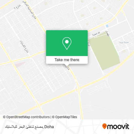 مصنع شاطئ البحر للبلاستيك map