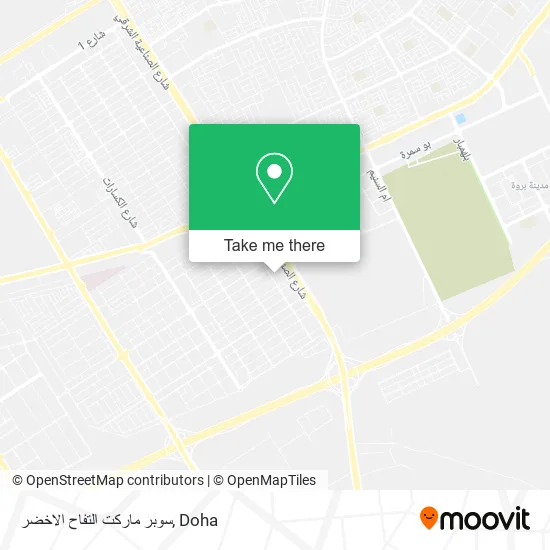 سوبر ماركت التفاح الاخضر map