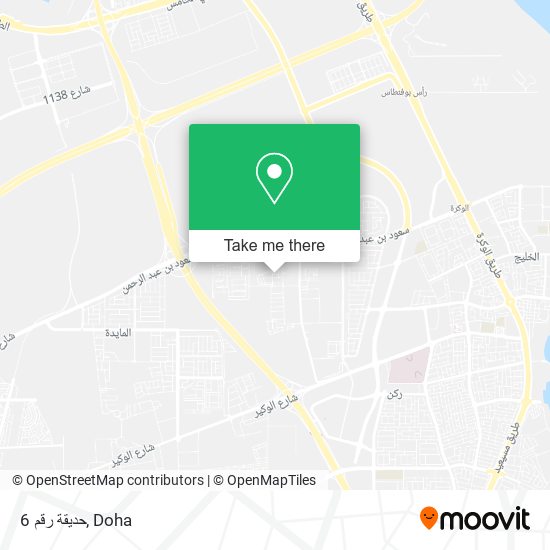 حديقة رقم 6 map