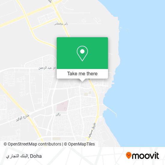 البنك التجاري map