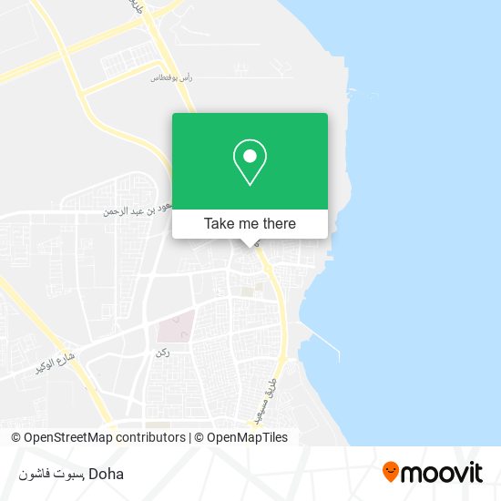 سبوت فاشون map