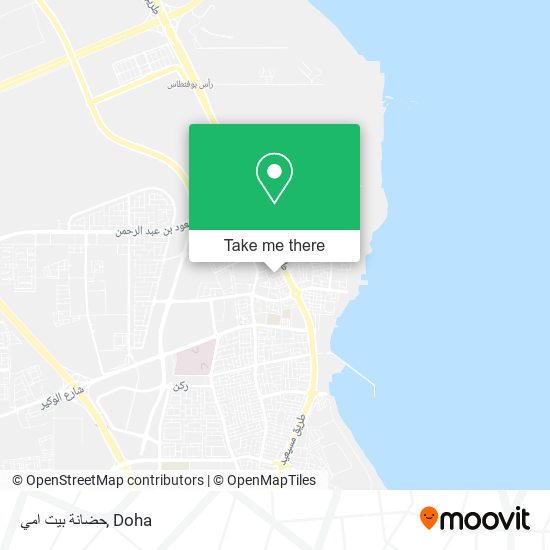 حضانة بيت امي map