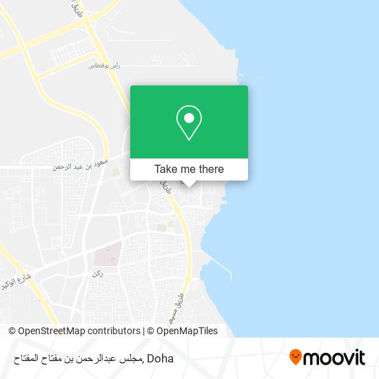 مجلس عبدالرحمن بن مفتاح المفتاح map