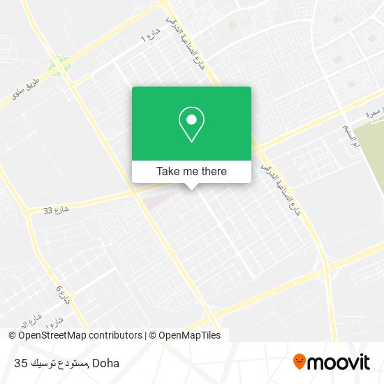 مستودع توسيك 35 map