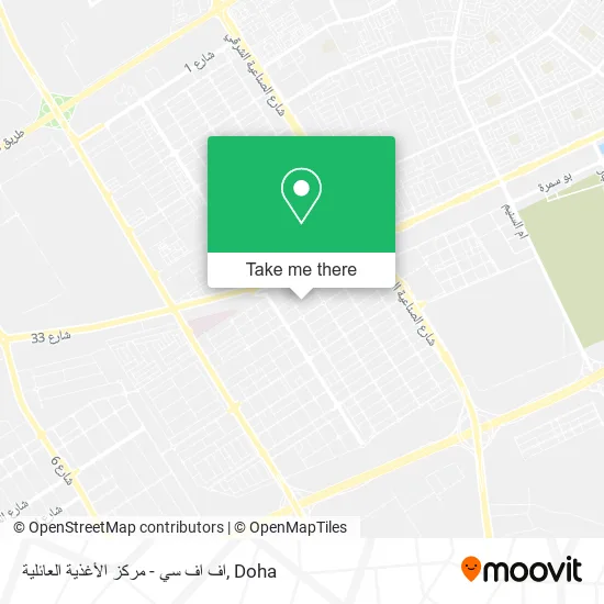 اف اف سي - مركز الأغذية العائلية map