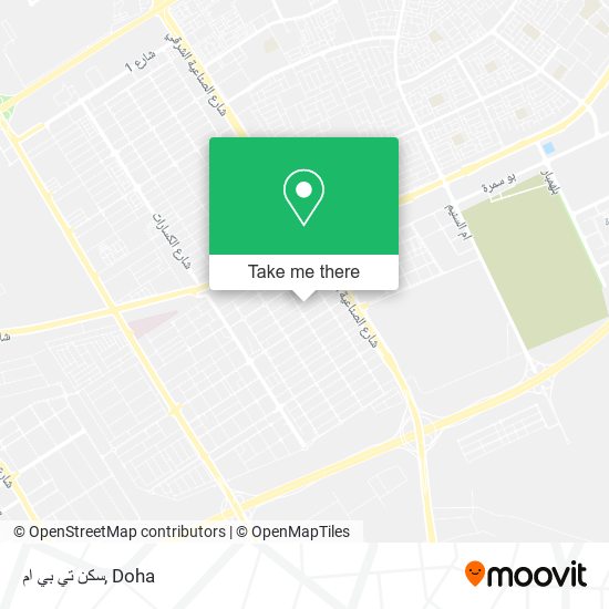 سكن تي بي ام map