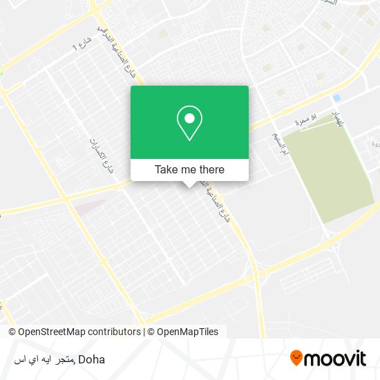 متجر ايه اي اس map