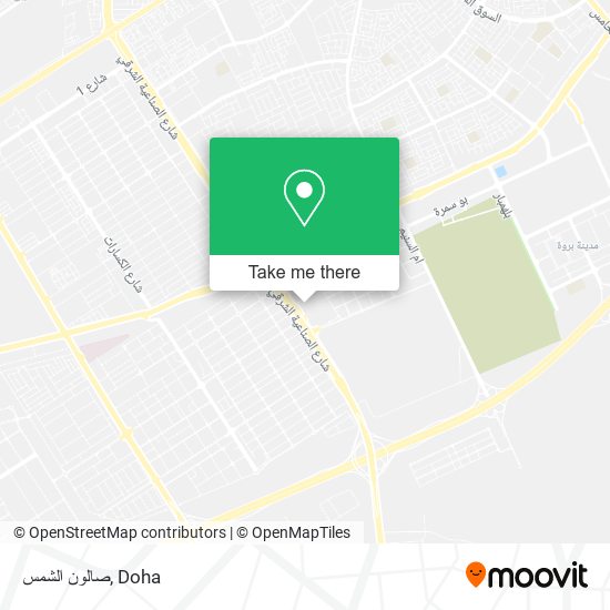 صالون الشمس map
