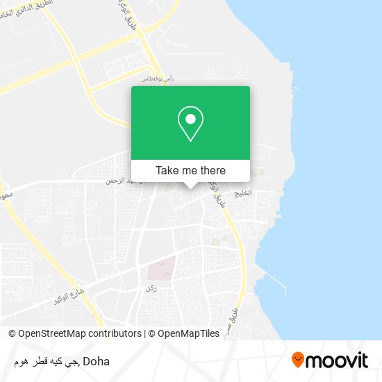 جي كيه قطر هوم map