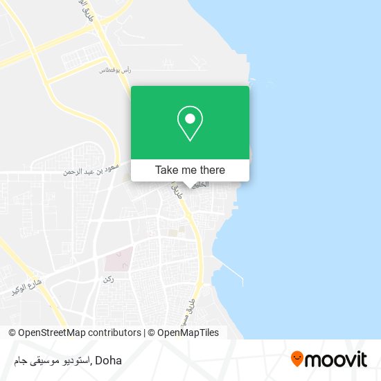 استوديو موسيقى جام map