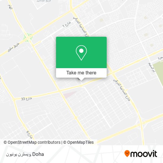 ويسترن يونيون map