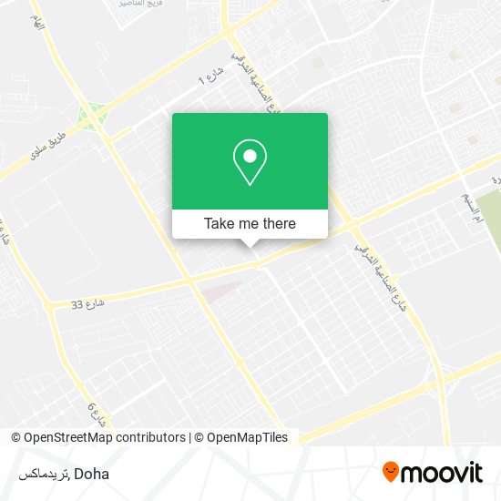 تريدماكس map
