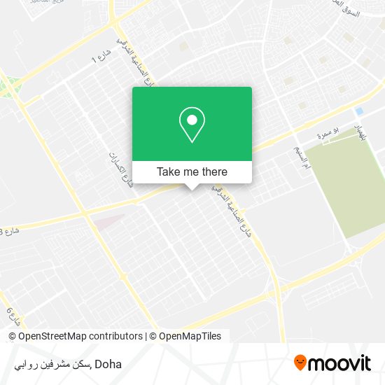 سكن مشرفين روابي map